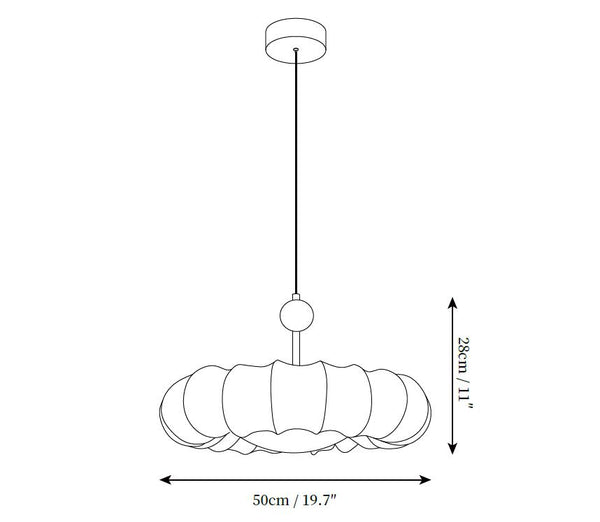 Winnie Veil Pendant Light