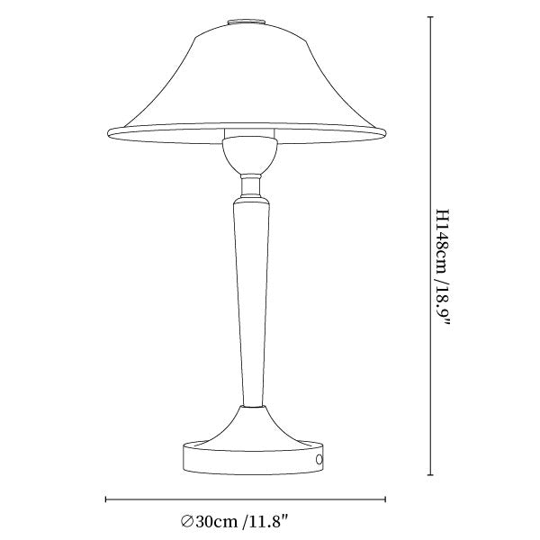 Winston Vintage Table Lamp