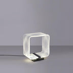 Wire Cube Table Lamp