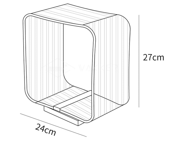 Wire Cube Table Lamp