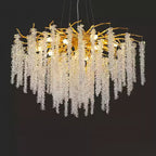 Wisteria Flower Crystal Chandelier