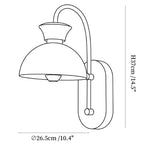 Wood Arc Wall Lamp