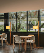 Wood Tmm Floor Lamp