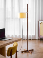 Wood Tmm Floor Lamp