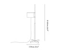 Wood Tmm Floor Lamp