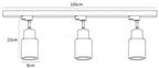 Wood Track Ceiling Lamp