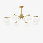 Plastic Cotton Balls Chandelier