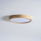 Wooden Geometric Ceiling Light