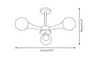 Wooden Nera Chandelier
