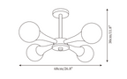 Wooden Nera Chandelier