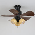 Woodgrain Charm Ceiling Fan Light