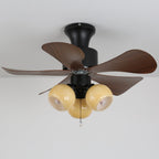 Woodgrain Charm Ceiling Fan Light