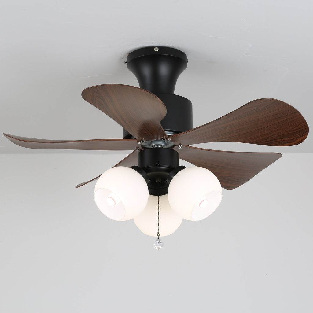 Woodgrain Charm Ceiling Fan Light
