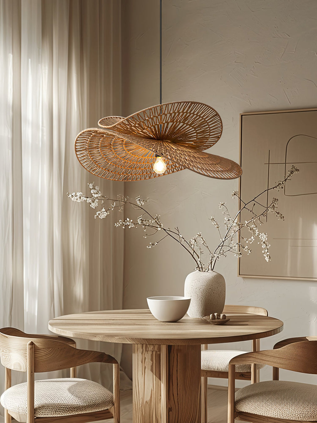 Woven Breeze Pendant Light