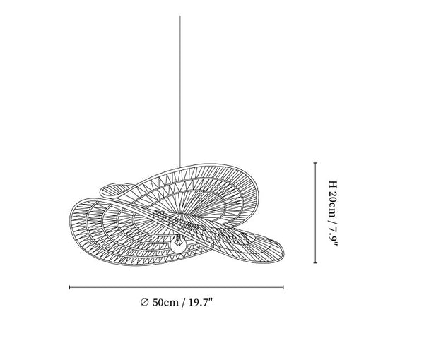 Woven Breeze Pendant Light
