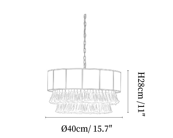 Woven Jute Pendant Lamp