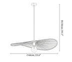 Woven Leaf Pendant Light