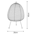 Japanese Lantern Table Lamp