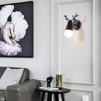 Yeknu Antler Wall Lamp