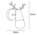 Yeknu Antler Wall Lamp