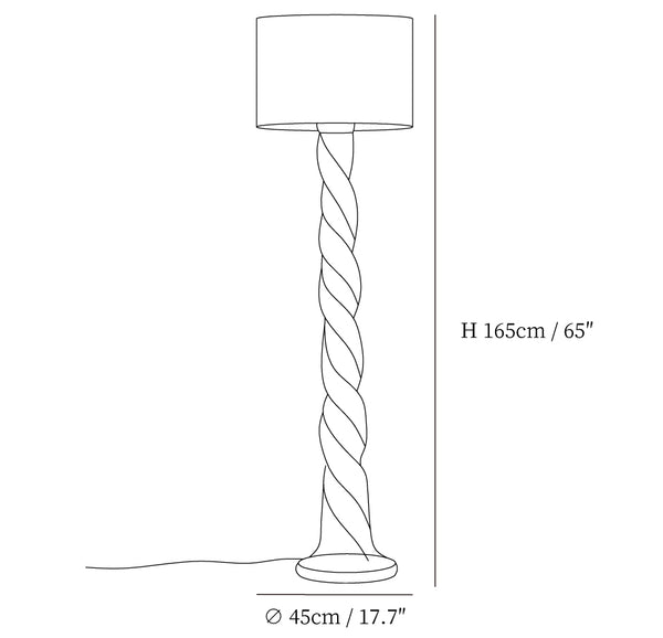 Yisi North Tower Floor Lamp