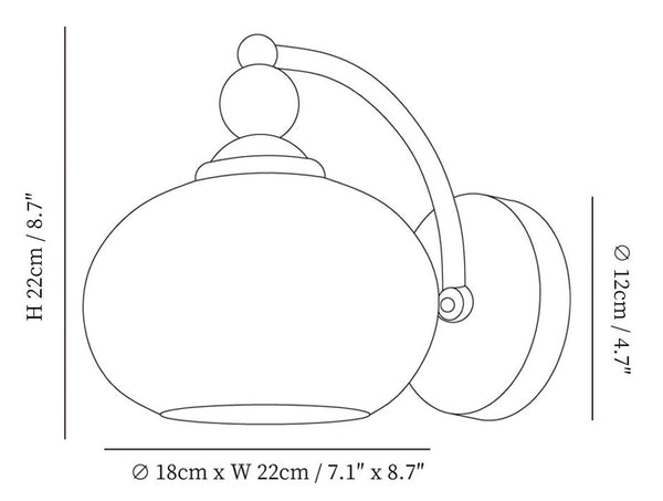 Yisi Po Wall Lamp