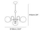 Yisu Brass Chandelier