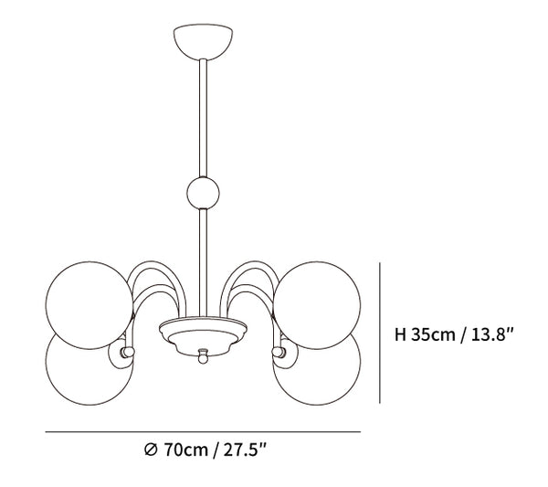 Yisu Chandelier
