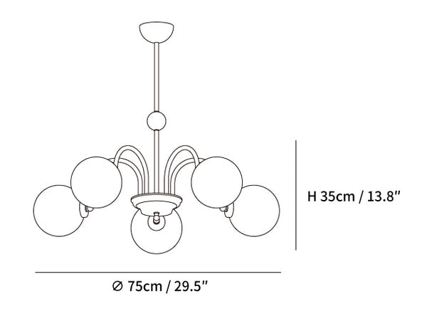 Yisu Chandelier