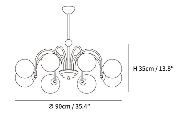 Yisu Chandelier