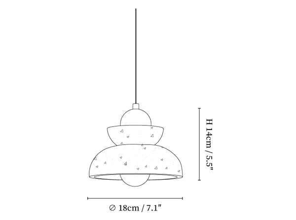 Zenith Tier Pendant Lamp