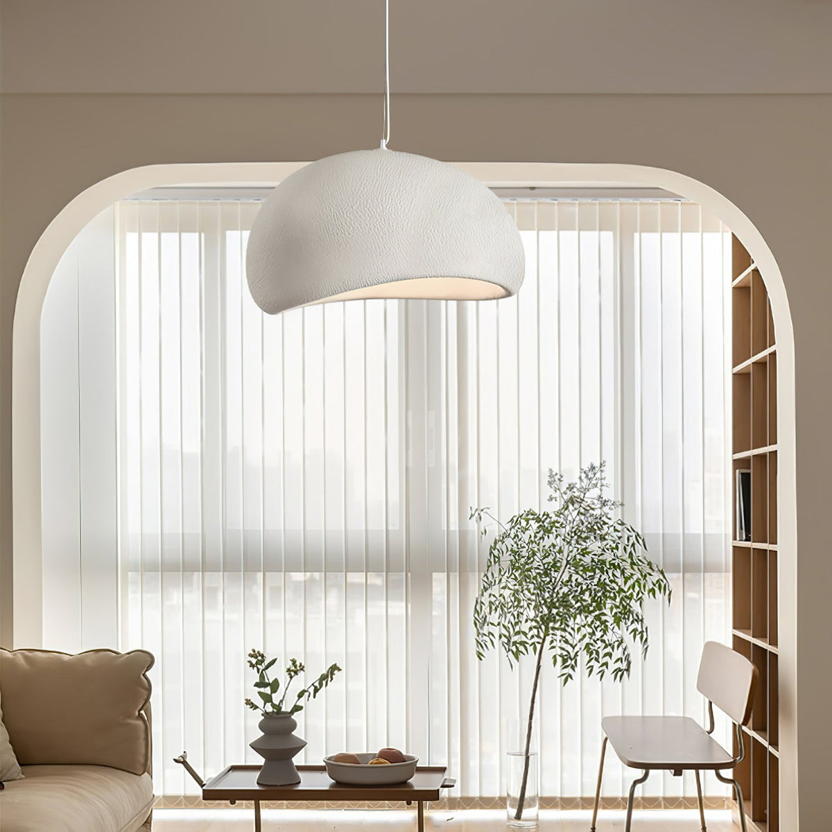 Zenra Wabi-Sabi Organic Chandelier