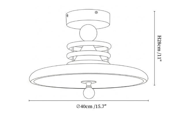 Zephiro Ceiling Lamp
